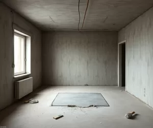 Niedokończony remont mieszkania